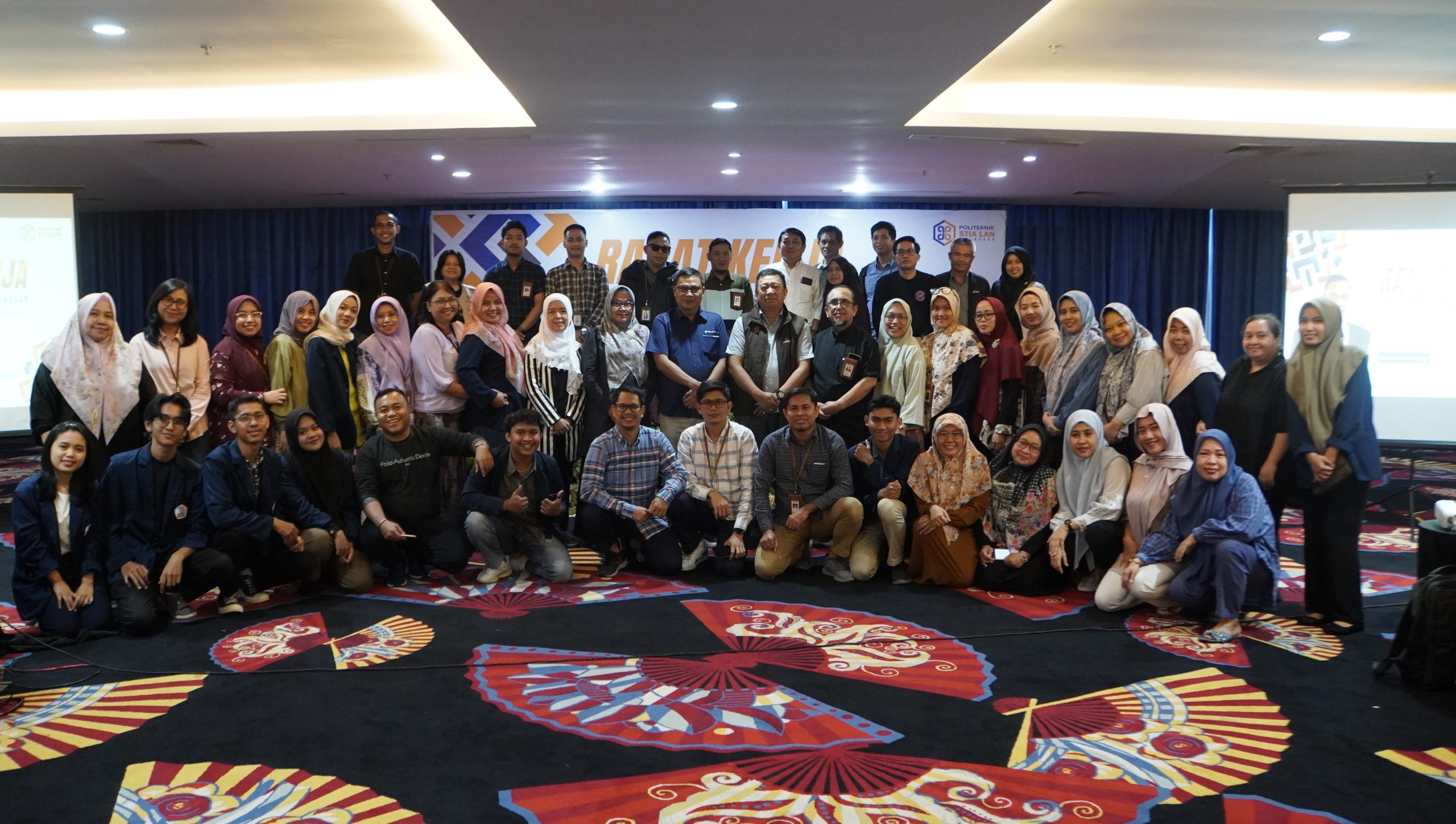 Rapat Kerja Politeknik STIA LAN Makassar Dorong Peningkatan Kualitas Sumber Daya Manusia, Didukung oleh Peran Aktif Perwakilan Organisasi Mahasiswa